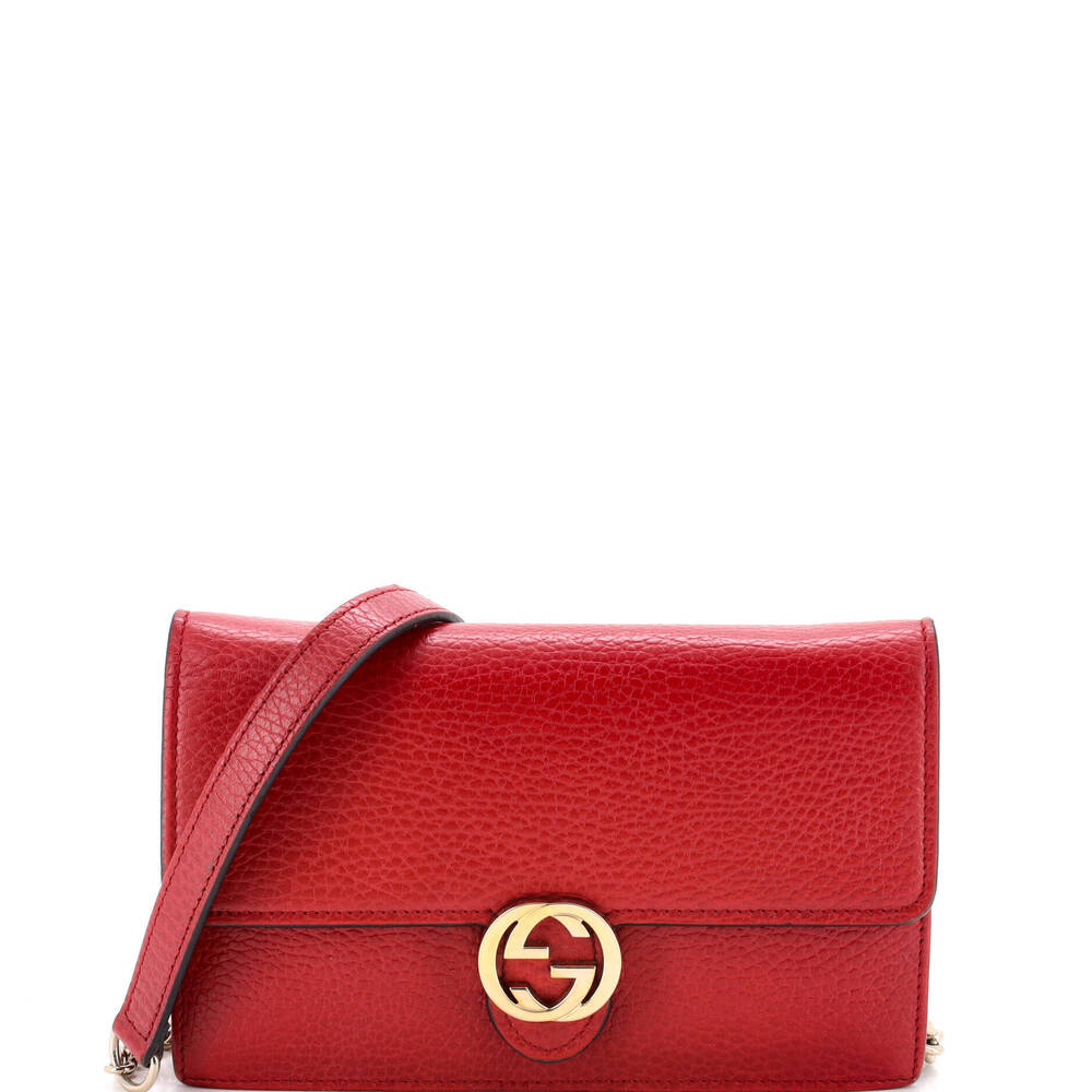 Gucci Interlocking Wallet on Chain